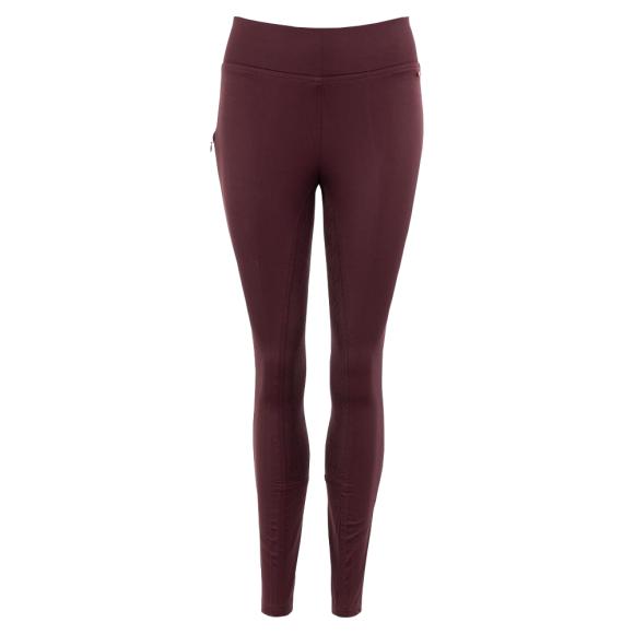 Premiere Ridetights Børn Burdock Bordeaux